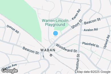 Map image of the property - 1601 Beacon St