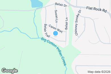 Map image of the property - 134 Belair Trail