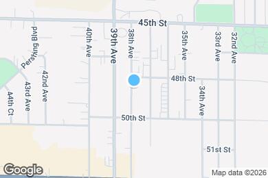 Map image of the property - 4815 38th Ave