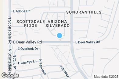 Map image of the property - 7500 E Deer Valley Rd