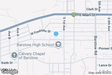 Map image of the property - 149 W Buena Vista St