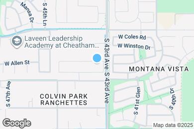 Map image of the property - 4325 W Allen St