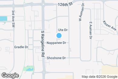 Map image of the property - 951 Pawnee Rd