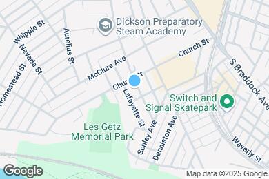 Map image of the property - 1914 Monroe St