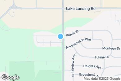 Map image of the property - Peppertree Park Lansing Township