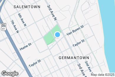 Map image of the property - 324 Van Buren St