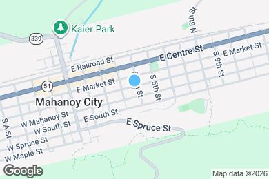 Map image of the property - 330 E Pine St