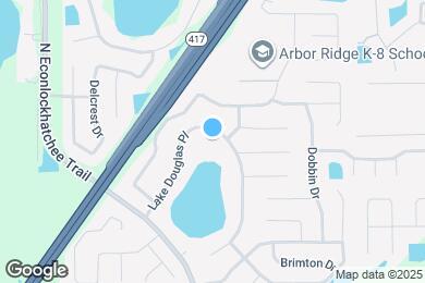 Map image of the property - Wonderful 3/2 Home in the Arbor Club Community!