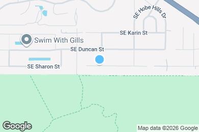 Map image of the property - 1 SE Sharon St