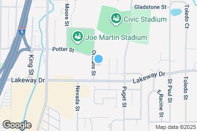 Map image of the property - 1338 Orleans St