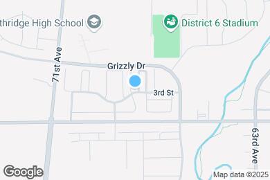 Map image of the property - 6607 W 3rd St