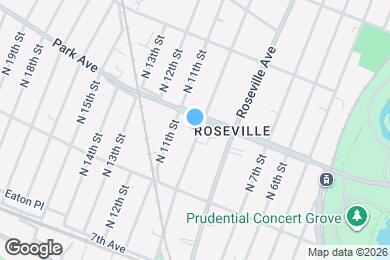 Map image of the property - 334 Park Ave