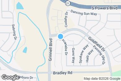 Map image of the property - 6928 Passing Sky Dr
