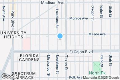 Map image of the property - 4359 Louisiana St