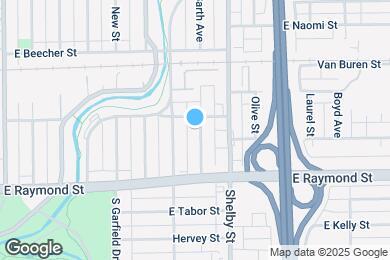 Map image of the property - 2114 Barth Ave