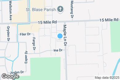 Map image of the property - 12054 15 Mile Rd