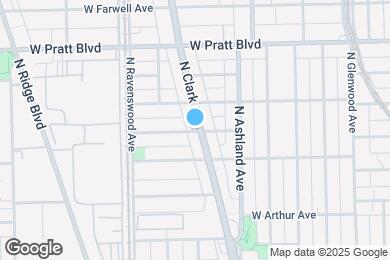 Map image of the property - 1654 W Wallen Ave