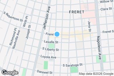 Map image of the property - 2223 Soniat St