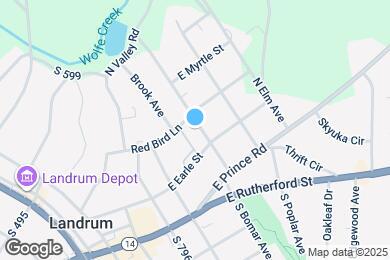 Map image of the property - 279 N Oak Ave