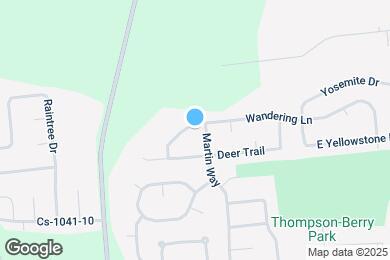 Map image of the property - 3406 Wandering Ln