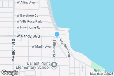 Map image of the property - 4907 Bayshore Blvd