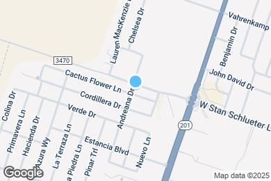 Map image of the property - 5911 Cactus Flower Ln