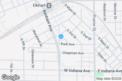 Map image of the property - 1014 Benham Ct