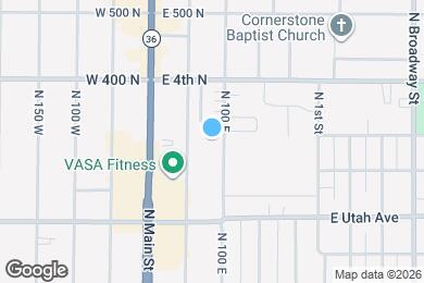 Map image of the property - 309 N 100 E