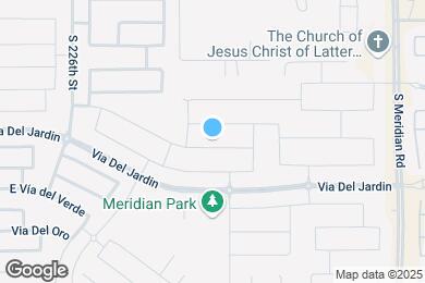 Map image of the property - 22868 E Desert Hills Dr