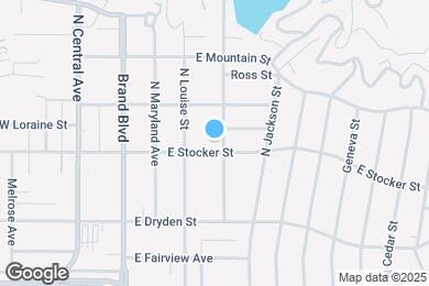 Map image of the property - 325 E Stocker St