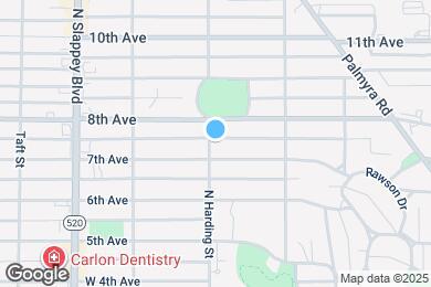 Map image of the property - 821 7th Ave