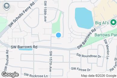 Map image of the property - 12840 SW Harlequin Dr