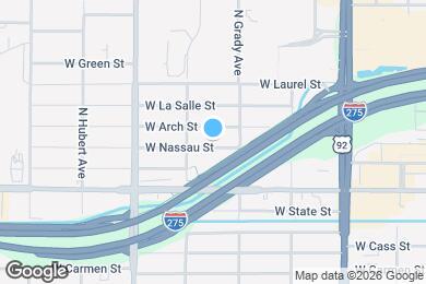 Map image of the property - 4011 W Nassau St