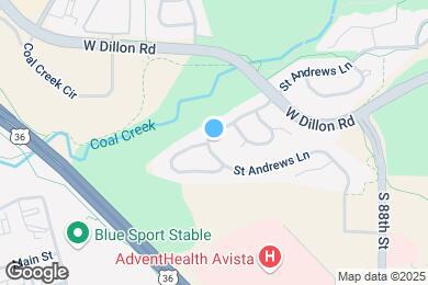 Map image of the property - 928 St Andrews Ln
