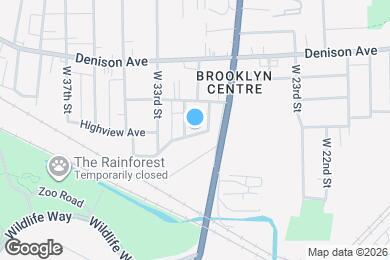 Map image of the property - 3014 Louisiana Ave