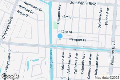 Map image of the property - 4104 Alabama Ave