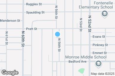 Map image of the property - 3518 N 56th St