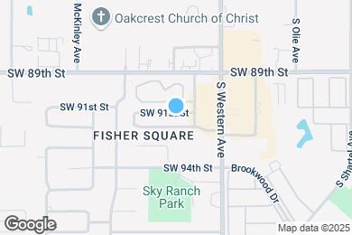 Map image of the property - 920 SW 91st St