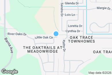 Map image of the property - 1267 Little Oak Cir