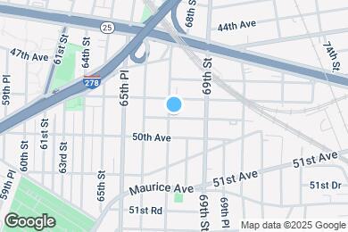 Map image of the property - Spacious 3-Bedroom Apartment in Woodside