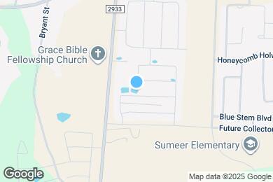 Map image of the property - Townhomes at Sam Rayburn