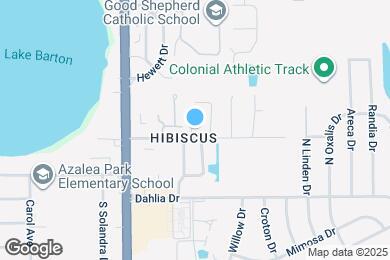Map image of the property - 5819 Hibiscus Rd