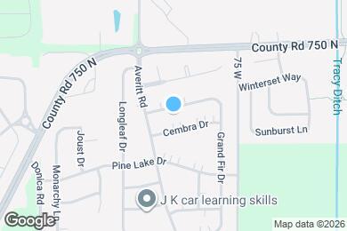 Map image of the property - 695 Mountain Pine Dr
