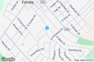 Map image of the property - 116 Stanford St