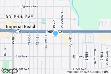 Map image of the property - 721 12th St