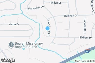 Map image of the property - 2933 Port Royal Ln