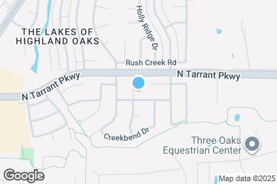 Map image of the property - 1607 Spring Creek Ct