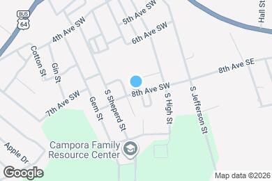 Map image of the property - 302 8th Ave SW