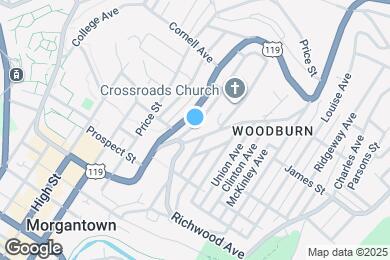 Map image of the property - 724 Weaver St