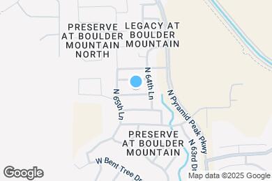 Map image of the property - 6508 W Eagle Talon Trail